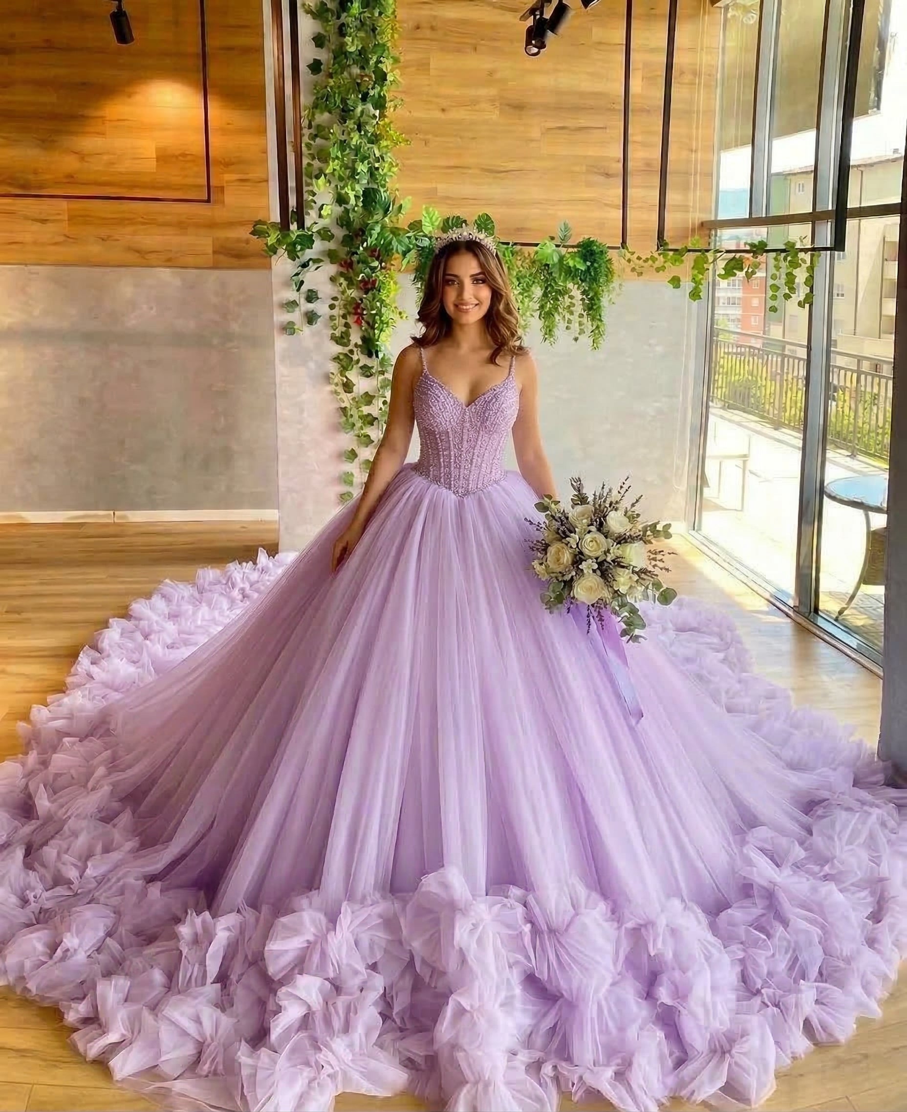 Purple & Lavender Wedding Dresses | Romantic Colored Bridal Gowns Purple & Lavender Wedding Dresses | Romantic Colored Bridal Gowns