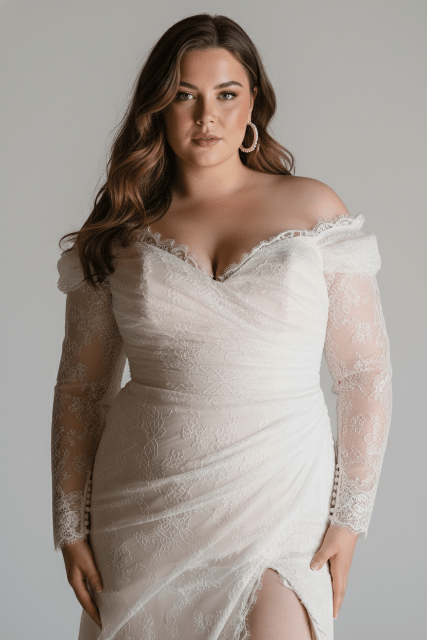 The Complete Plus Size Wedding Dress Guide: Silhouettes, Fabrics, and Styling Tips for Every Body - SilqueBridal
