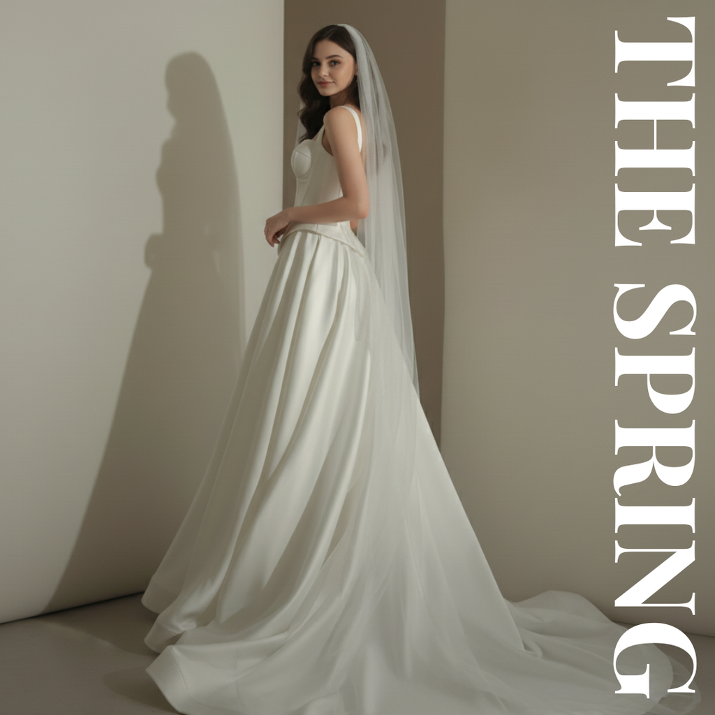 Corset Satin Sweetheart Wedding Gown – Silque Bridal