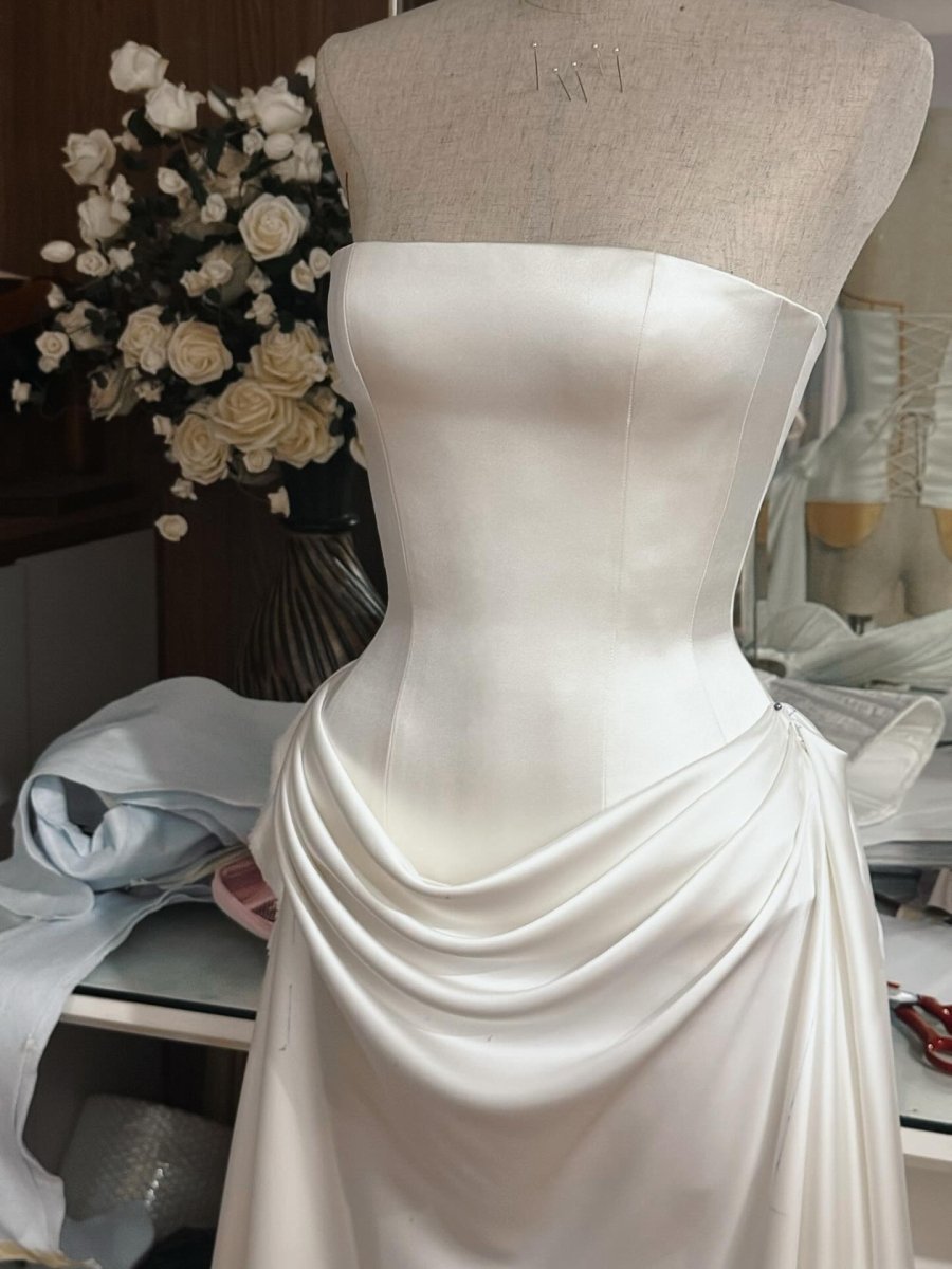Bespoke Custom Wedding Dress - Your Dream Design - Wedding Dress - SilqueBridal