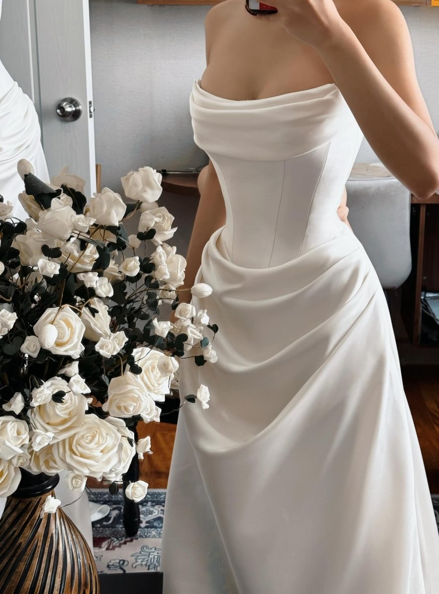 Bespoke Custom Wedding Dress - Your Dream Design - Wedding Dress - SilqueBridal