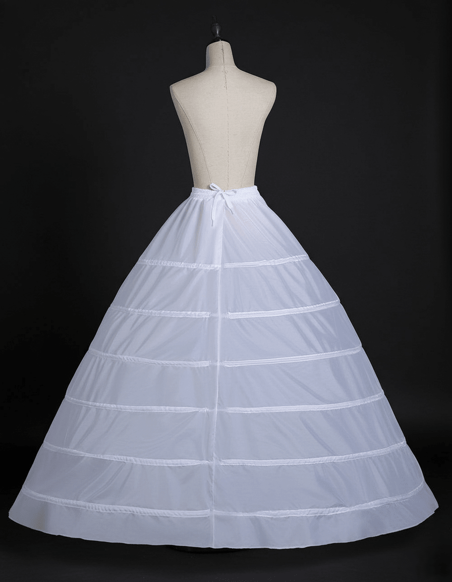 Bridal Hoop Skirt Petticoat – A - Line & Ball Gown Underskirt | Silque - Wedding Accessories - SilqueBridal