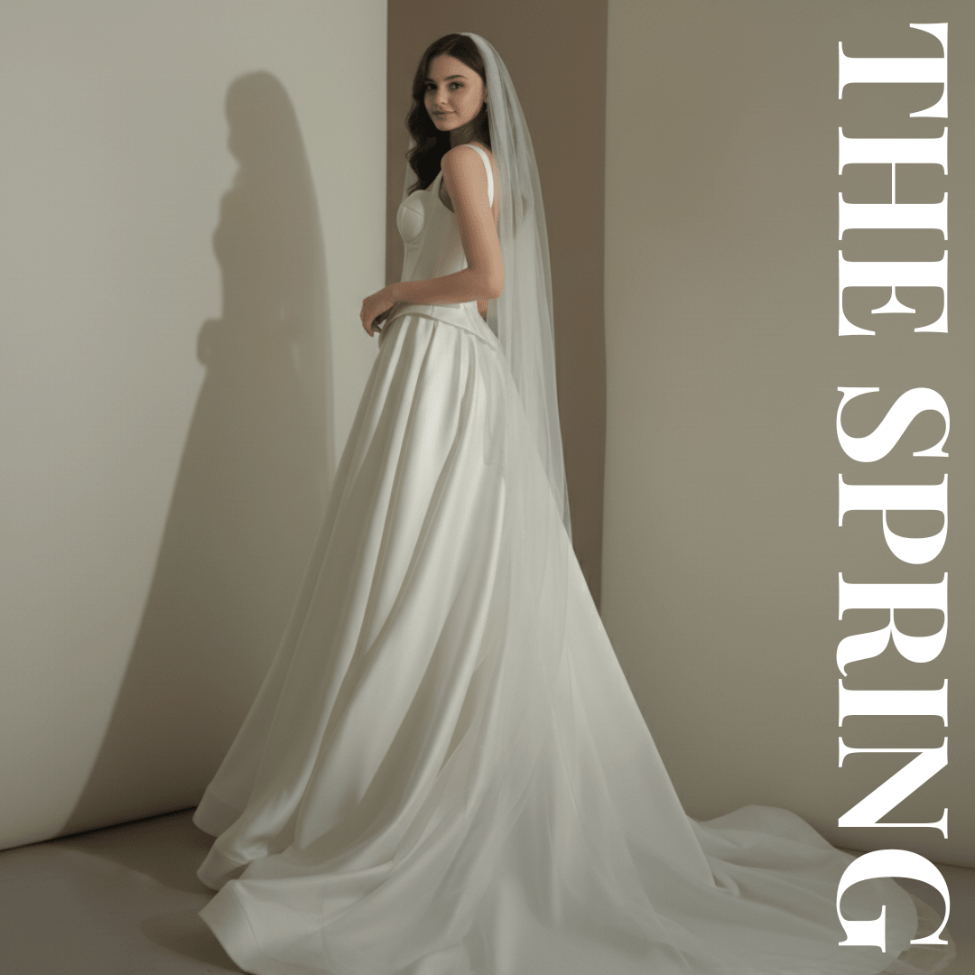 Corset Satin Sweetheart Wedding Gown – Silque Bridal - Wedding Dress - SilqueBridal