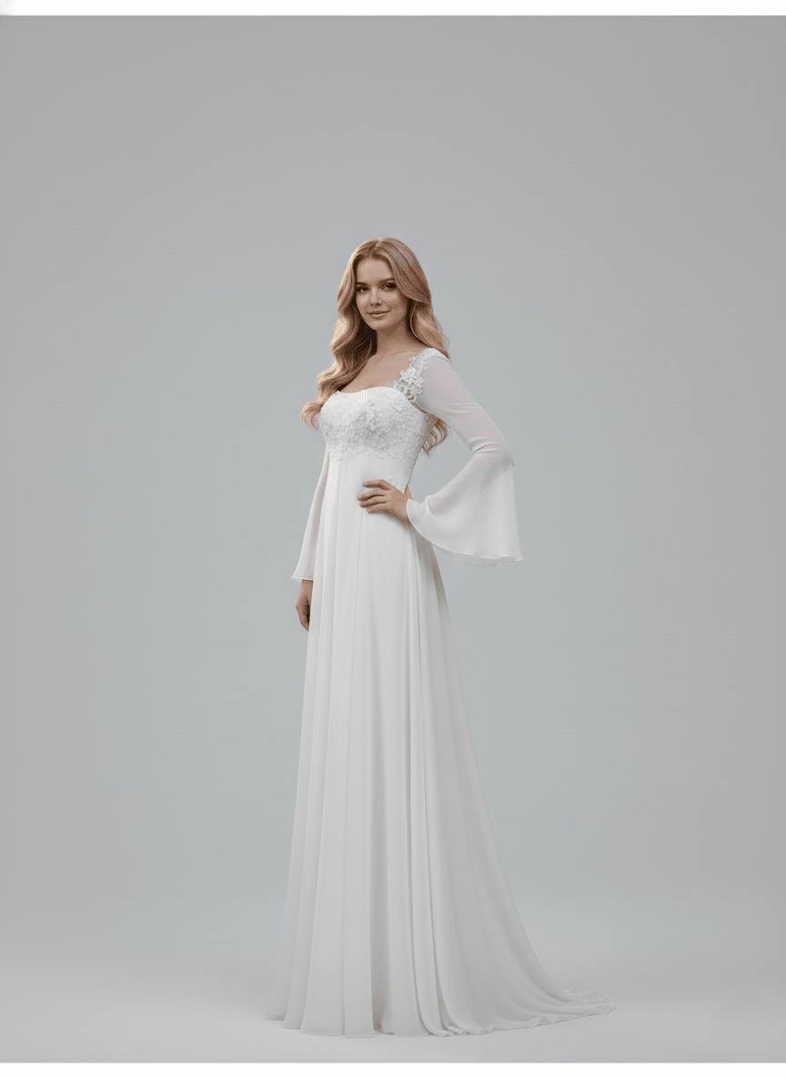 boho empire waist wedding dress The Willow Gown Red Class of 2025/2026
